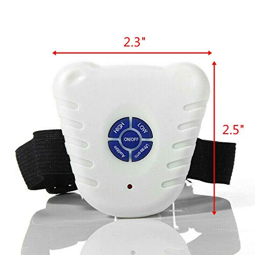 Anti Barking Device for Dogs – Safe Ultrasonic No Shock Bark Control Collar with Pet Training System for Indoor & Outdoor Use