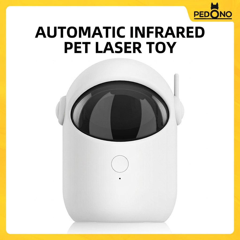 Automatic pet toy designed to keep indoor cats active