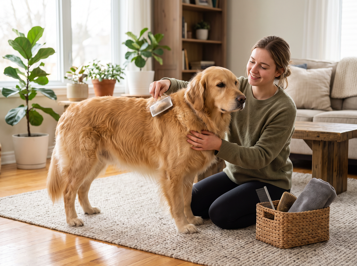 Dog Brushing & Coat Care