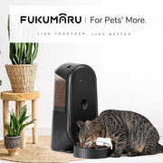 1080P pet feeder with built-in camera and WiFi connection