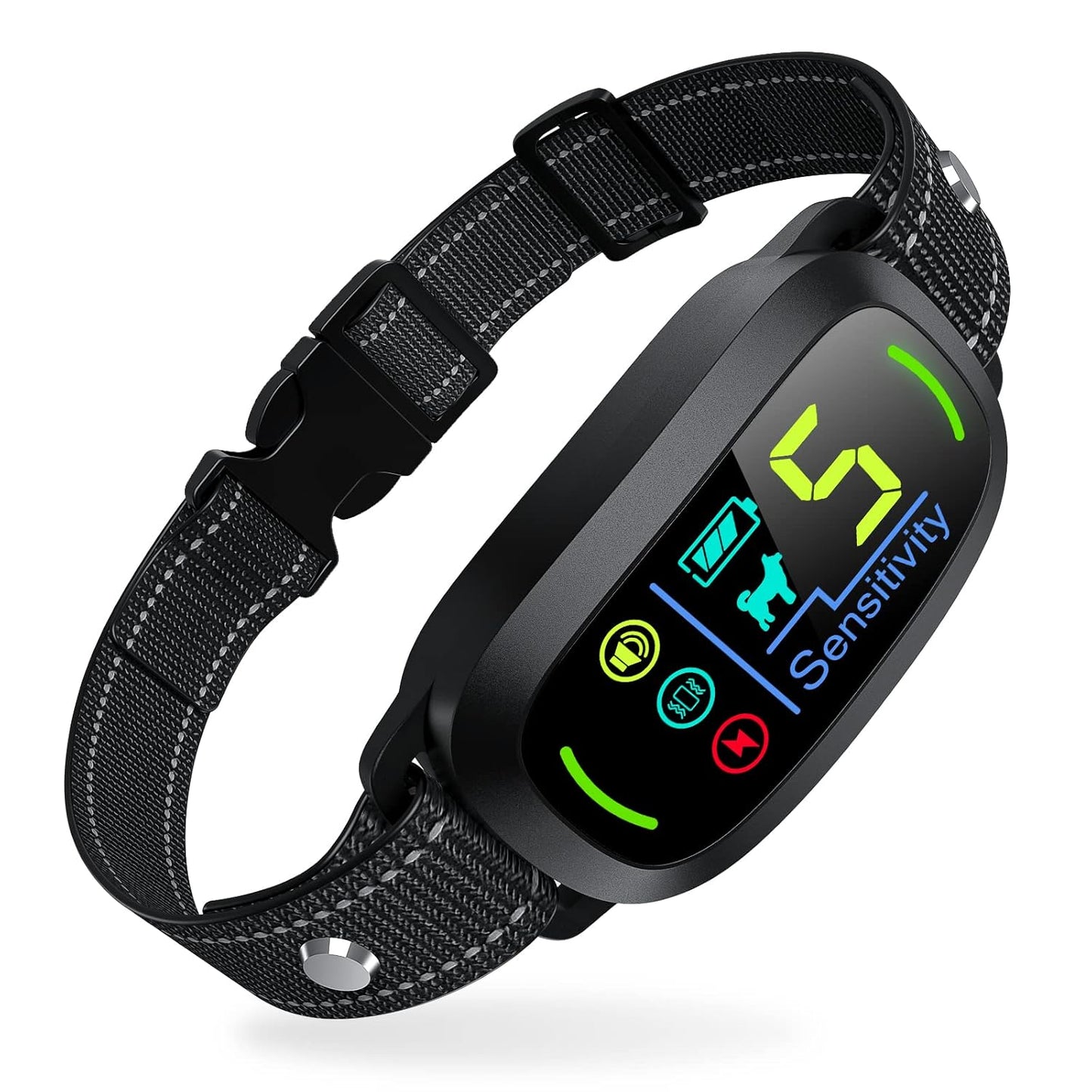 Dog Bark Collar for Small, Medium & Large Dogs – Smart Anti Barking Device with Beep, Vibration & Shock Training Modes