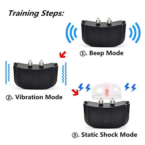 300m remote dog training collar for obedience and recall training