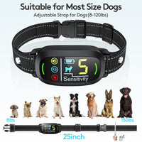 Dog Bark Collar for Small, Medium & Large Dogs – Smart Anti Barking Device with Beep, Vibration & Shock Training Modes