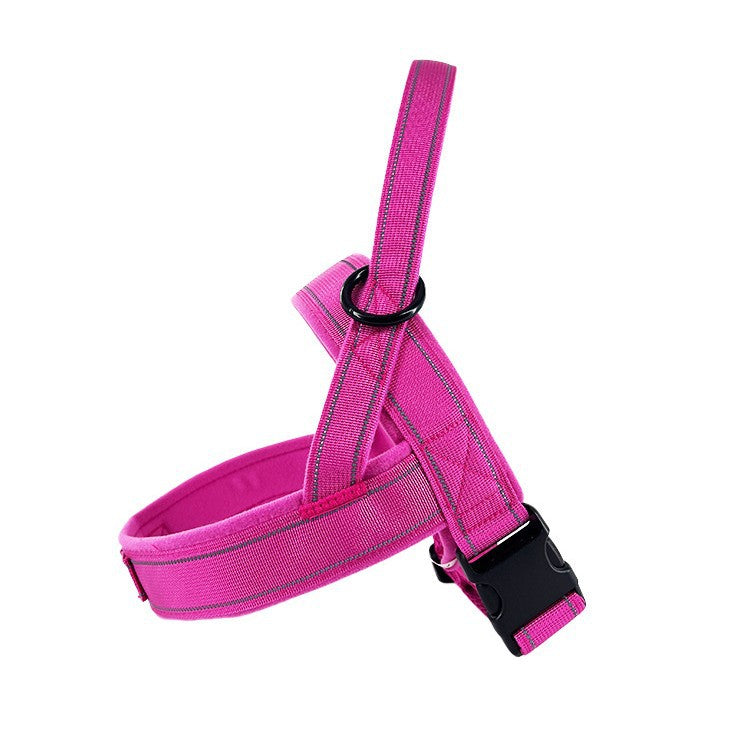Adjustable nylon harness suitable for medium and large dogs