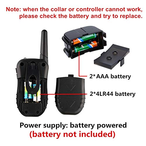 Adjustable electric e-collar designed for dog training