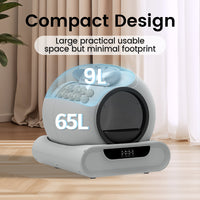 Automatic cat litter box with self cleaning technology and smart control