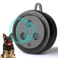 Automatic dog barking device for indoor and outdoor dog bark-control training