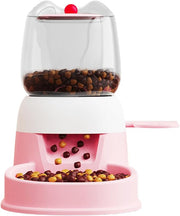 Automatic dog feeder with 2L capacity and press food dispensing design