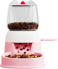 Automatic dog feeder with 2L capacity and press food dispensing design