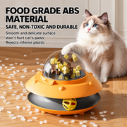 Electric rotating cat toy designed for interactive indoor cat play