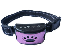 Electronic bark collar that automatically responds to detected barking