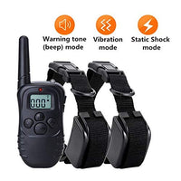 Battery powered electric dog training collar with remote