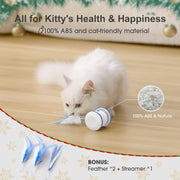 LED light-up cat ball toy for cats and kittens