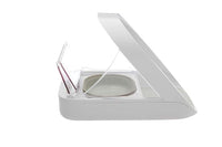 Stainless steel cat feeder bowl for serving wet or dry pet food