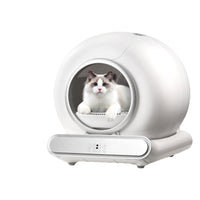 Cat toilet cleaner with automatic waste removal technology