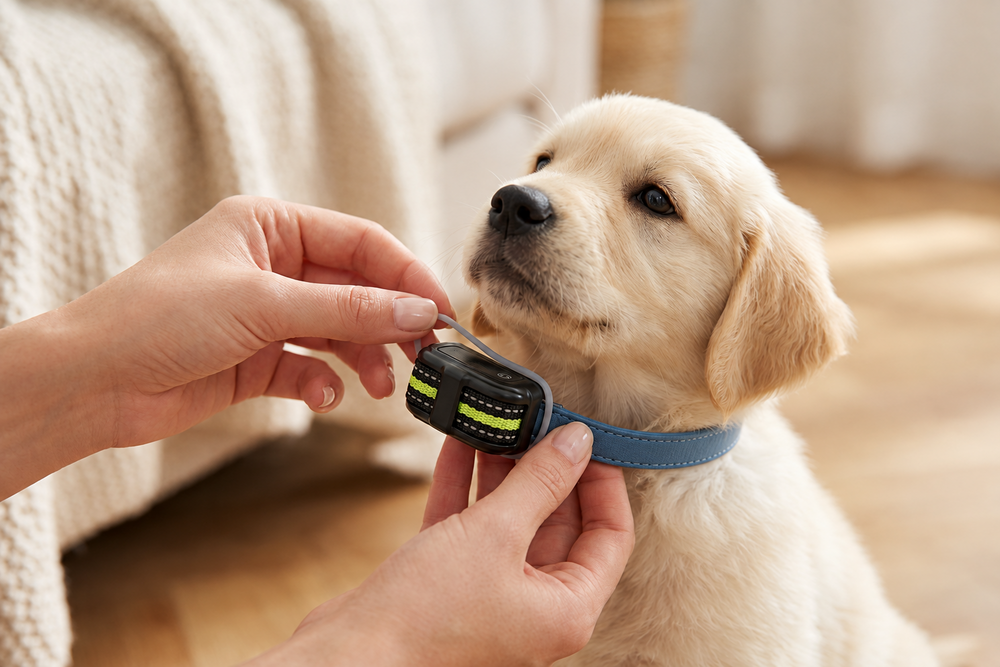 Charging 4G GPS pet tracker device