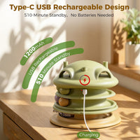Interactive cat exercise toy encouraging active indoor play