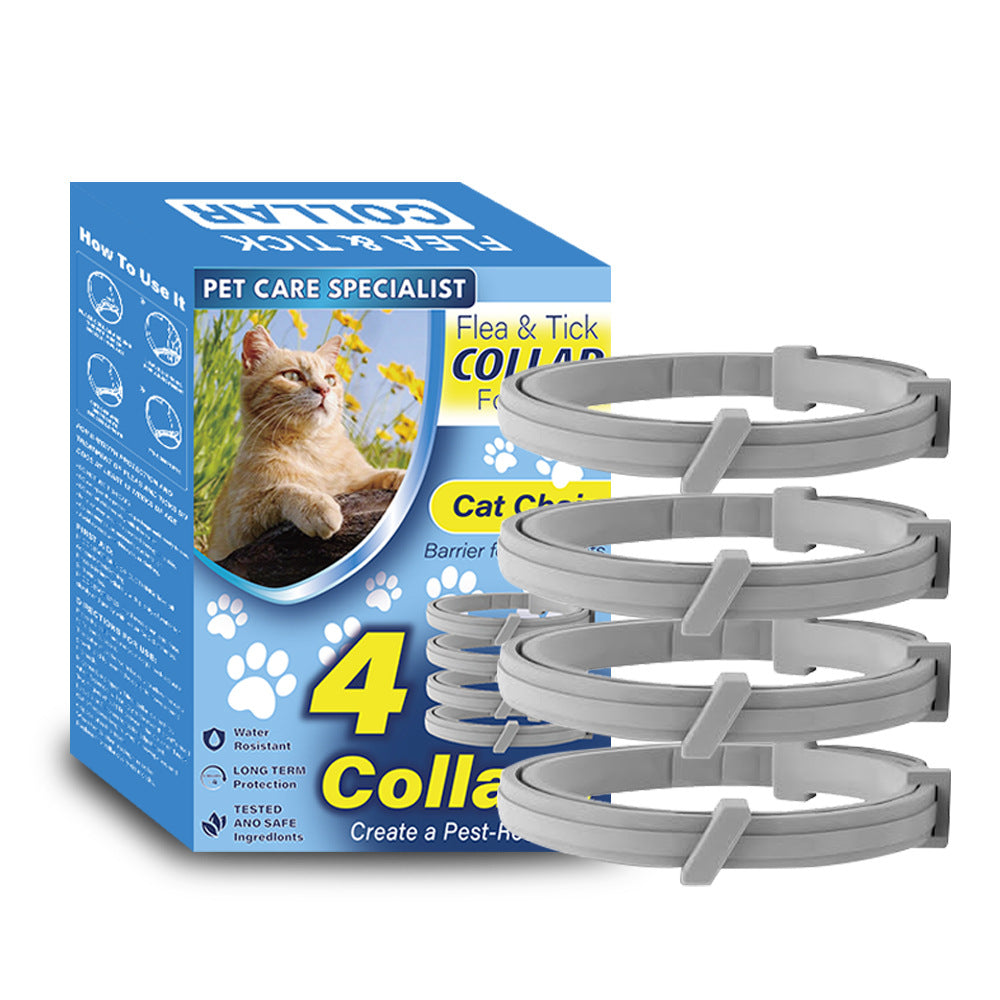 Adjustable flea removal collar suitable for small medium and large pets
