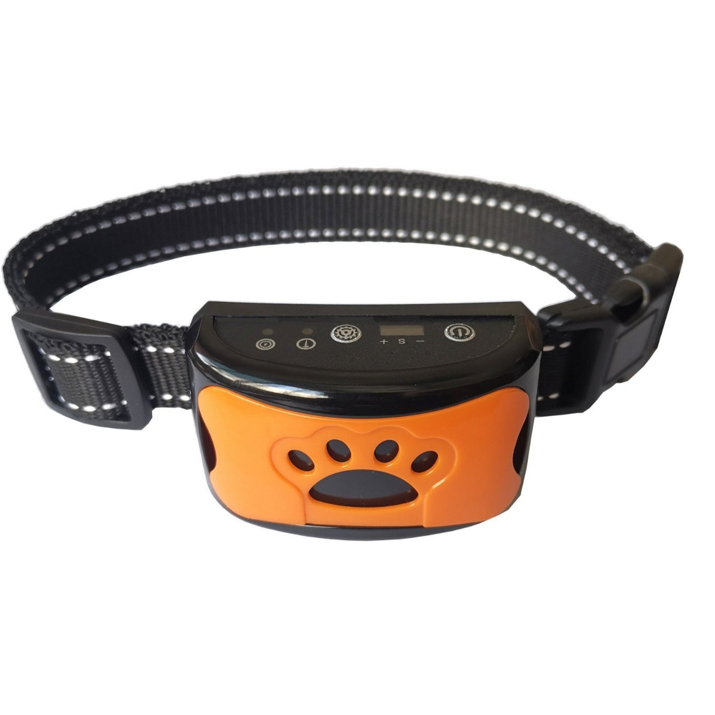 Smart anti barking collar for regular dog bark-control training at home