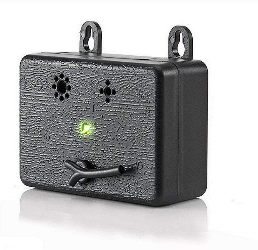 Bark Box Anti Barking Device – Ultrasonic Dog Bark Deterrent with 3 Levels & 50FT Range, Outdoor Bark Control Device for Dogs and Neighbor Noise Reduction
