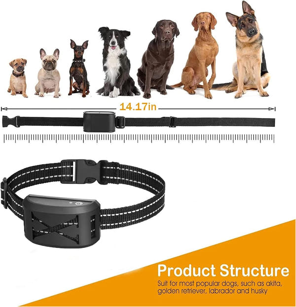 Wireless pet containment system with adjustable electronic boundary for outdoor dog training