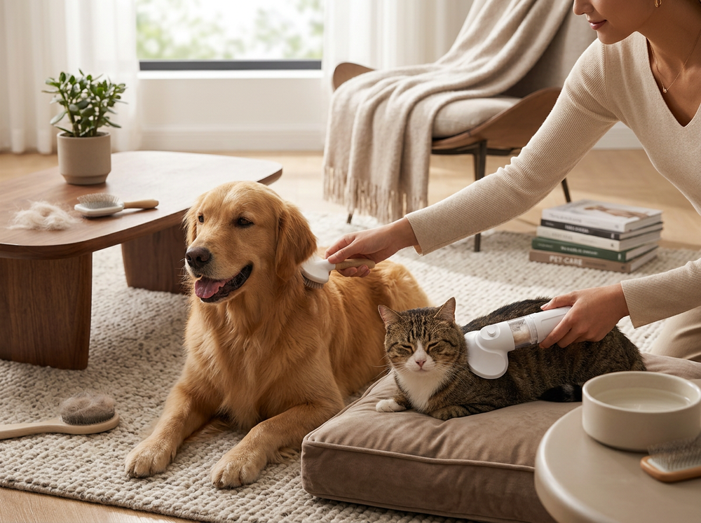 

Electric pet hair cleaner suitable for dogs and cats.