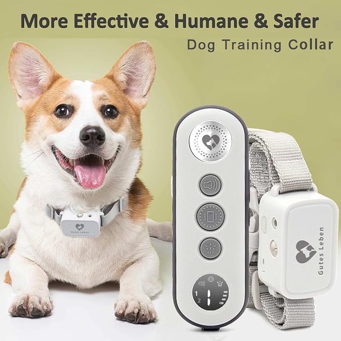 No shock dog bark trainer with remote beep vibration and spray functions