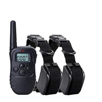 Electric dog training collar with LCD remote control