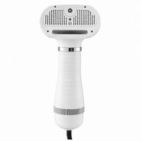 Electric pet spray comb and dog hair dryer for everyday dog grooming