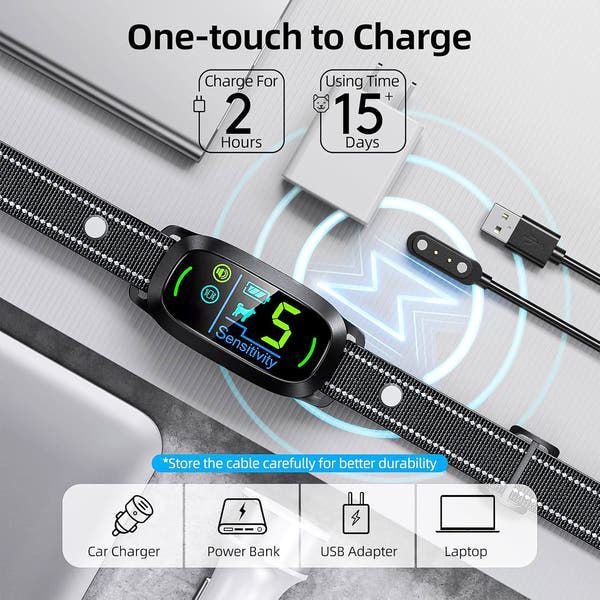 Smart Rechargeable Dog Bark Collar – Safe, Gentle, and Effective Training