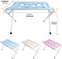 Foldable pet grooming hammock stand designed for convenient home storage