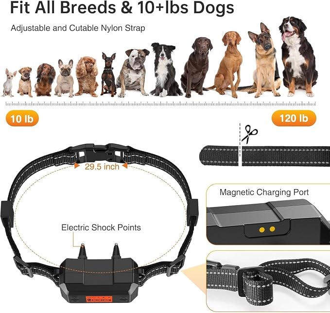 GPS dog tracker fence system for pet location and containment