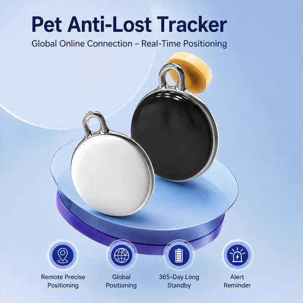 GPS locator for dogs with anti-loss pet tracking