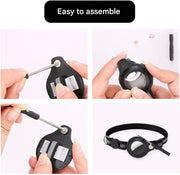 GPS puppy tracker with lightweight collar attachment design