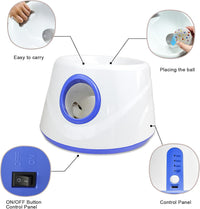 Automatic dog fetch machine for convenient interactive ball throwing