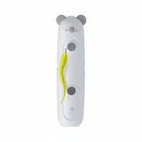 Interactive cat mouse toy with smart sensor for prey-style play