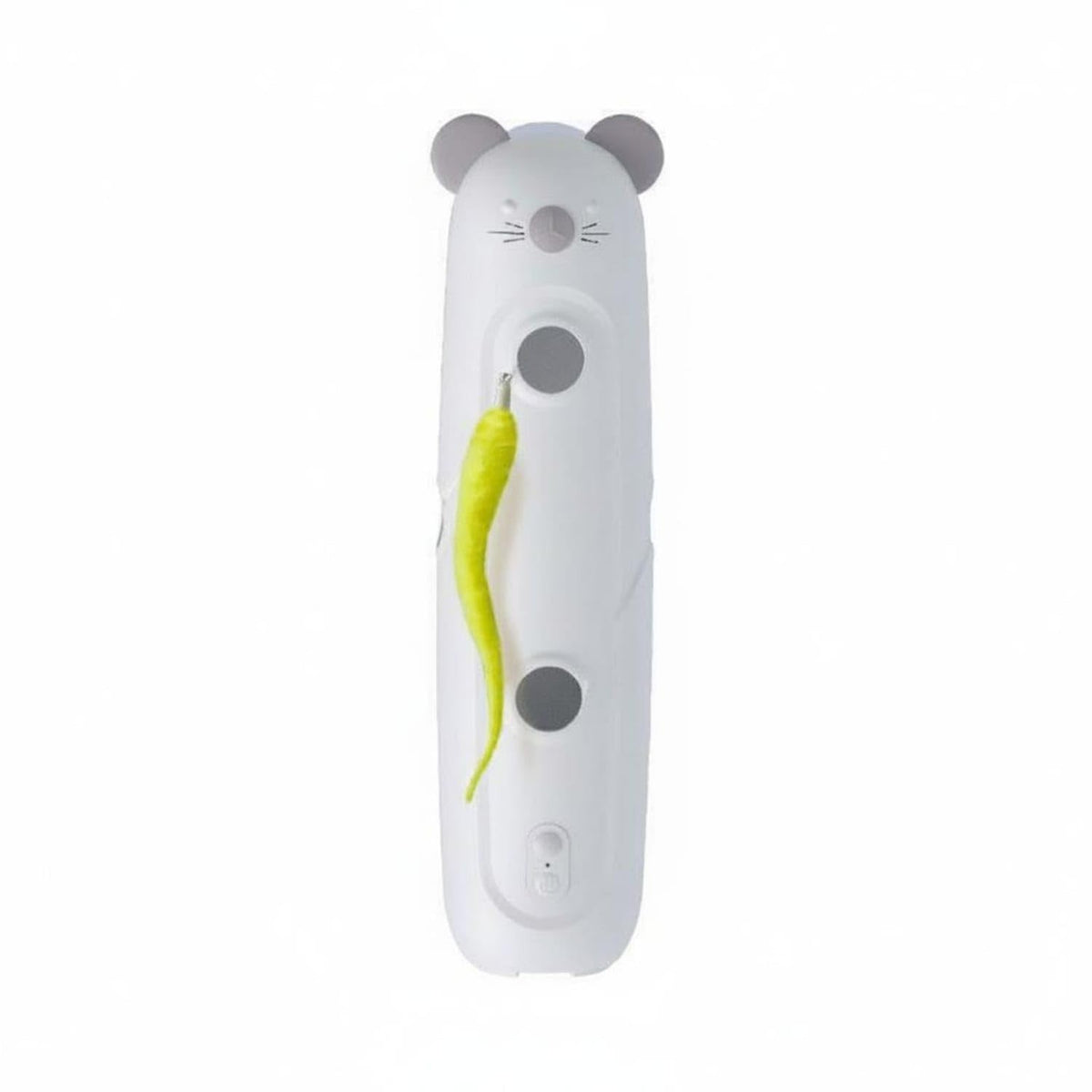 Interactive cat mouse toy with smart sensor for prey-style play