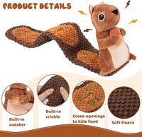 Interactive dog toy designed for mental stimulation and engaging play