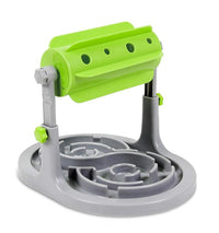 Interactive slow feeder dog bowl for puppies and adult dogs