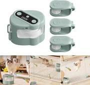 Smart cat toy with interactive sound and electronic movement