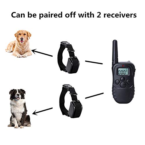 Handheld LCD remote controller for electric dog training collar