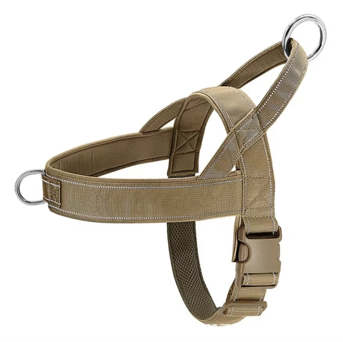 Lightweight dog harness and leash set for outdoor activities