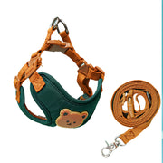Medium dog harness with secure fit for outdoor walks