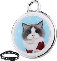 Mini GPS pet tracker for cats and dogs with real-time location monitoring