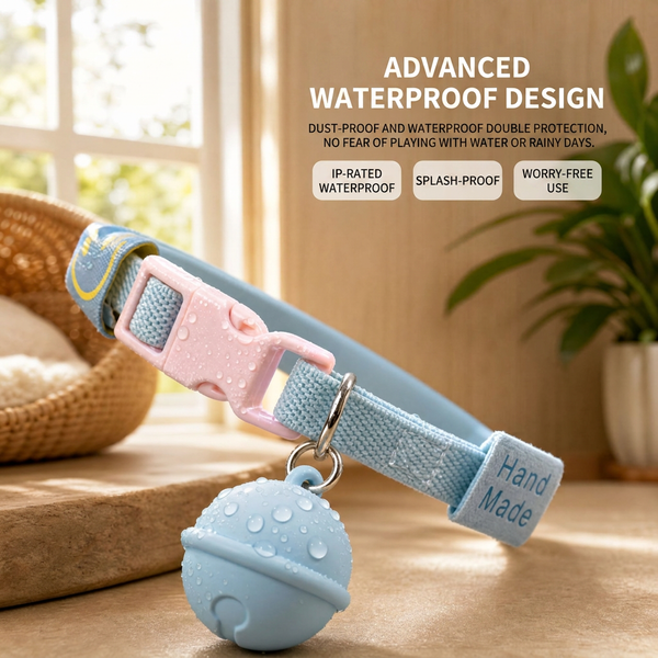Mini pet locator for cats and dogs with anti-lost tracking support