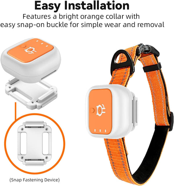Multi-system satellite pet GPS tracker for dogs and cats
