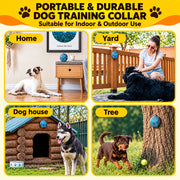 Collar-free anti barking device for dogs with ultrasonic bark-control function