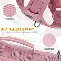 No pull small dog harness designed for walking and training activities