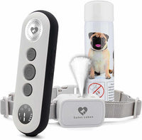 No shock bark collar for dogs with beep vibration and citronella spray modes