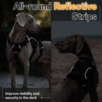 Large dog tactical harness suitable for powerful breeds